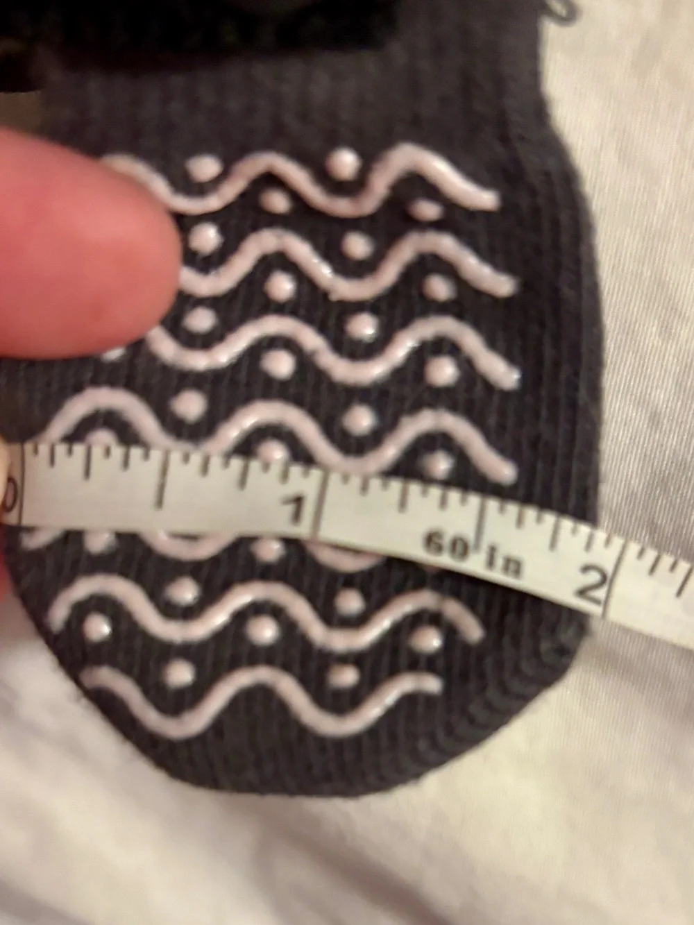NWOT- Dog Paw Pink and Black Non-Slip Socks